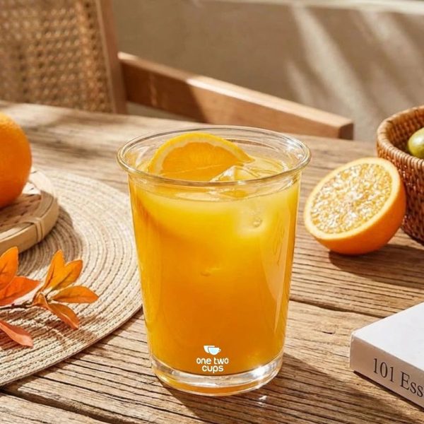 ginee_20260714145034983_4604697508.jpeg One Two Cups Gelas Minum Juice Water Reverse Mouthed Glass 350ml - FR510