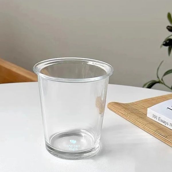 ginee_20260714145035616_2864376159.jpeg One Two Cups Gelas Minum Juice Water Reverse Mouthed Glass 350ml - FR510