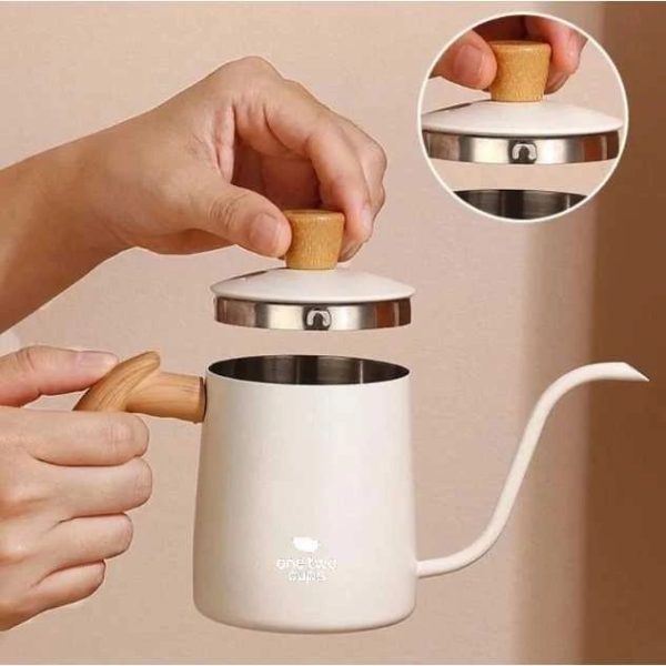 One Two Cups Teko Kopi Leher Angsa Gooseneck Pour Over Kettle 600ml - TC-40