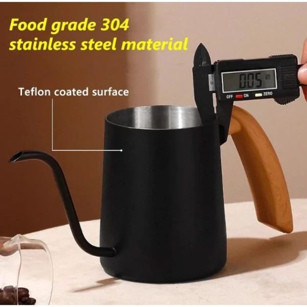 One Two Cups Teko Kopi Leher Angsa Gooseneck Pour Over Kettle 600ml - TC-40