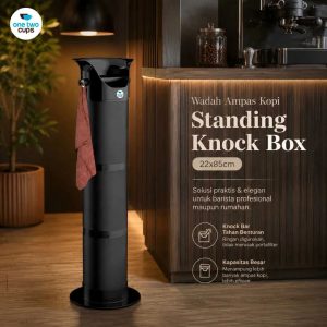 One Two Cups Wadah Ampas Kopi Standing Coffee Knock Box 22x85cm - Y-200