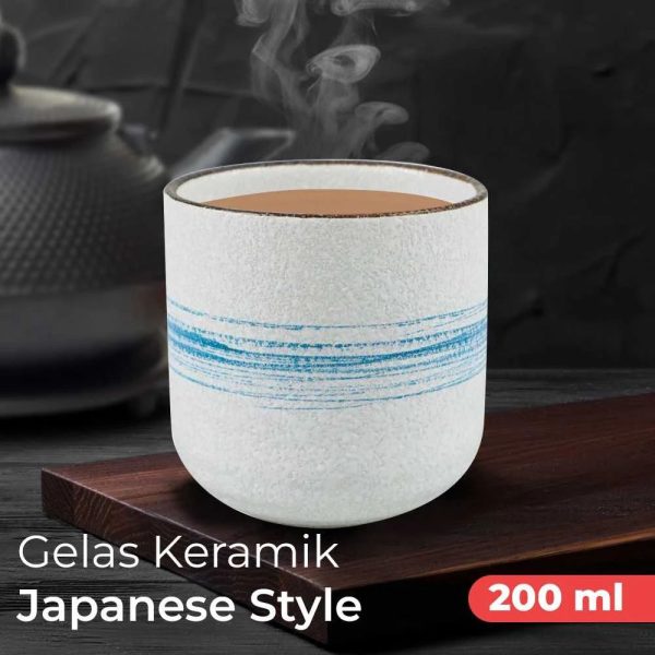 ginee_20260714145247721_5273881028.jpeg One Two Cups Gelas Keramik Kopi Teh Japanese Style Ceramic Cup 200ml - EP024