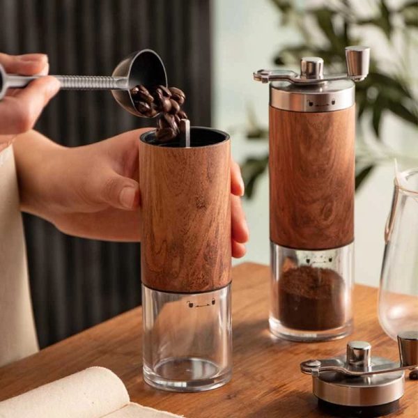One Two Cups Alat Penggiling Kopi Manual Coffee Grinder Adjustable - DSU-17