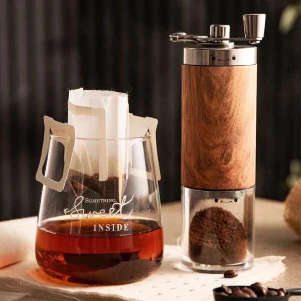 One Two Cups Alat Penggiling Kopi Manual Coffee Grinder Adjustable - DSU-17