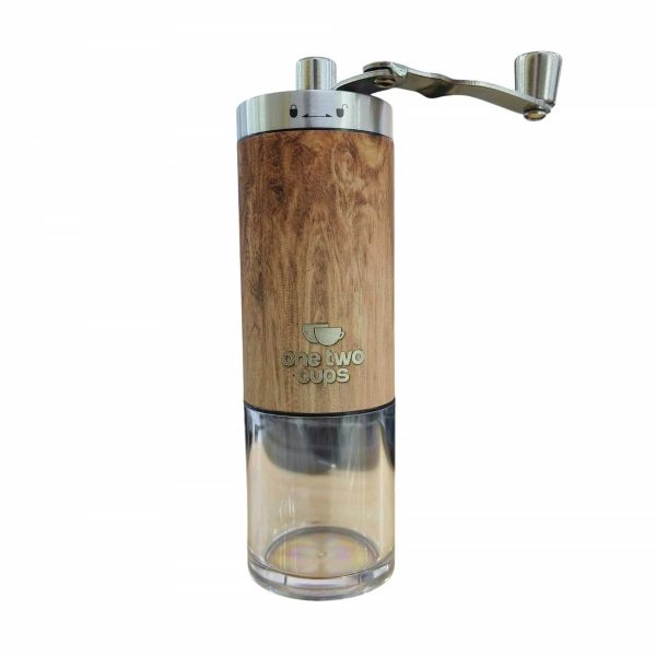 One Two Cups Alat Penggiling Kopi Manual Coffee Grinder Adjustable - DSU-17