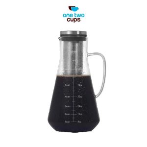 One Two Cups Teko Kopi Cold Brew Coffee Maker Stainless Filter 1.6L - MD-11