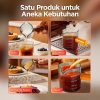 One Two Cups Gelas Takar Kopi Espresso Measuring Cup Double Spout 90ml - KS65