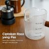 One Two Cups Gelas Takar Kopi Espresso Measuring Cup Double Spout 90ml - KS65