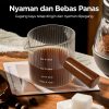 One Two Cups Gelas Takar Kopi Espresso Measuring Cup Double Spout 90ml - KS65