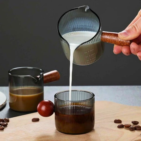 One Two Cups Gelas Takar Kopi Espresso Measuring Cup Double Spout 90ml - KS65