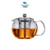 One Two Cups Teko Teh Kaca Saringan Tahan Panas Infuser Teapot 650ml - BR6