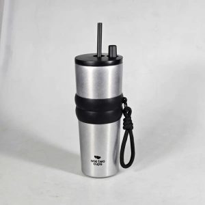 One Two Cups Botol Minum Tumbler Air Panas Dingin with Straw 710ml - YS-1000
