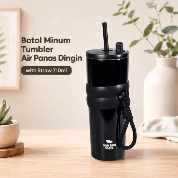 ginee_20260714145838030_5137122959.jpeg One Two Cups Botol Minum Tumbler Air Panas Dingin with Straw 710ml - YS-1000