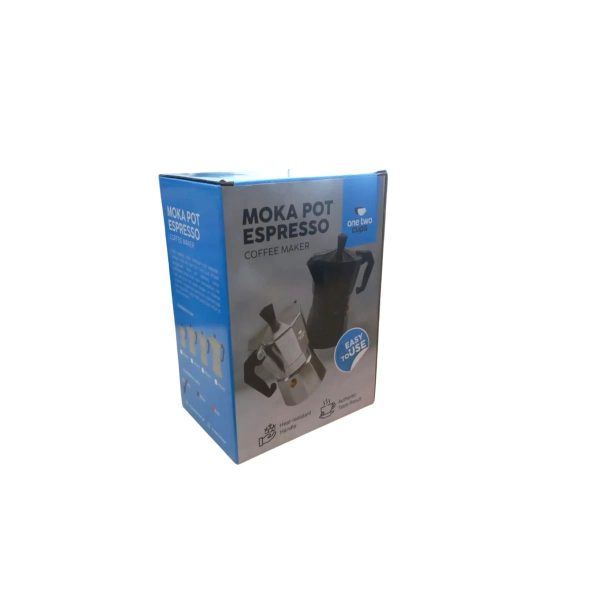 ginee_20260714150016264_2672746330.jpeg One Two Cups Moka Pot Teko Kopi Espresso Coffee Maker Stovetop 6 Cup 300ml- L10