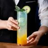 ginee_20260714150159301_2294108905.jpeg One Two Cups Gelas Kaca Aesthetic Kopi Teh Ultra Thin Glass 360ml - UK-03