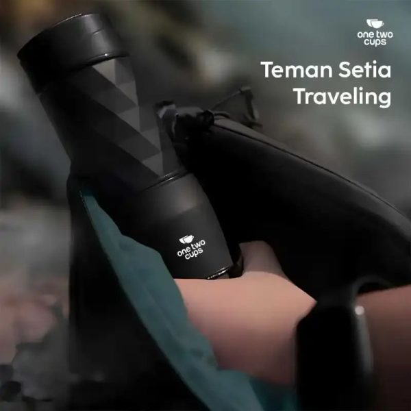 ginee_20260714150219150_3247560466.jpeg One Two Cups Hand Press Mini Espresso Coffee Maker 2in1 18 Bar 120ml - HS-8439N