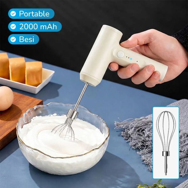 ginee_20260930122939160_3466566411.jpeg One Two Cups Mixer Tangan Mini Electric Whisk Wireless Multi Function - HMF20
