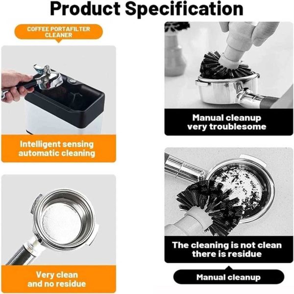 One Two Cups Knock Box Pembersih Portafilter Otomatis Cleaner 2L - G512N