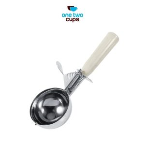 ginee_20260930123238940_8061527852.jpeg One Two Cups Sendok Scoop Es Krim Ice Cream Stainless Steel 22.5x6.7cm - AX-231
