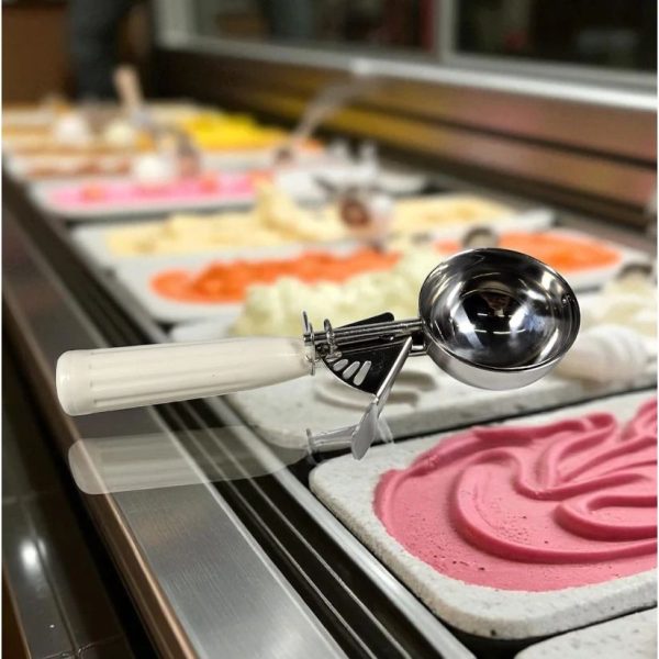 ginee_20260930123239429_4558554915.jpeg One Two Cups Sendok Scoop Es Krim Ice Cream Stainless Steel 22.5x6.7cm - AX-231