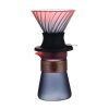 ginee_20260930123657407_1074438407.jpeg One Two Cups Coffee Server Chemex Drip Pour Over Teko Pitcher 500ml - L1 - Hitam Merah