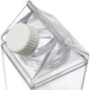 ginee_20260930123855372_5633588202.jpeg One Two Cups Botol Minum Clear Glass Water Bottle Milk Box Container - PMC11 - 1L