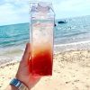ginee_20260930123855443_8867655193.jpeg One Two Cups Botol Minum Clear Glass Water Bottle Milk Box Container - PMC11 - 1L