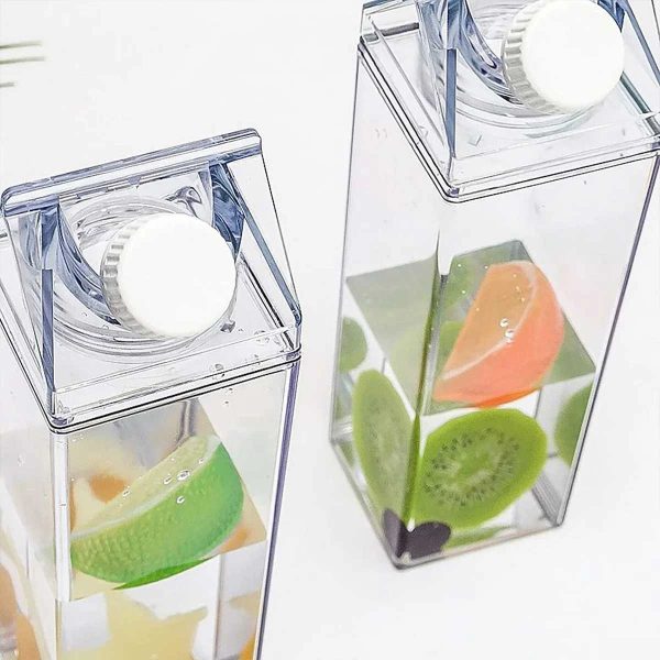 ginee_20260930123855724_3141326481.jpeg One Two Cups Botol Minum Clear Glass Water Bottle Milk Box Container - PMC11 - 1L