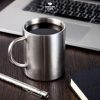 ginee_20260930123919860_7531373837.jpeg One Two Cups Cangkir Kopi Stainless Tahan Panas Double Wall 283ml - MG031