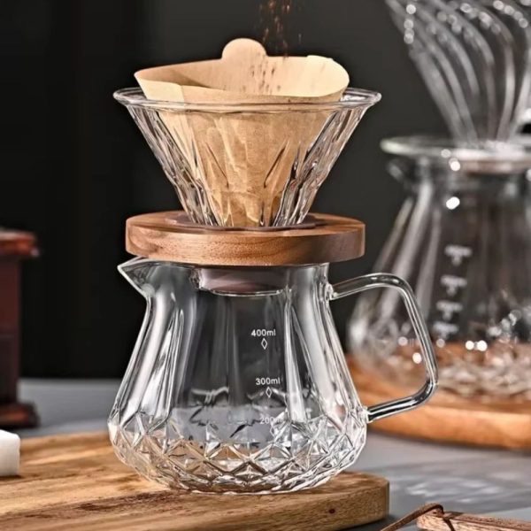 ginee_20260930123946296_6533244842.jpeg One Two Cups Coffee Server V60 Dripper Pour Over Borosilicate with Lid - SKD-10