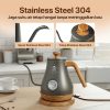 One Two Cups Teko Listrik Kopi Pemanas Air Leher Angsa 800W 1L - GL-205