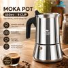ginee_20260930124605421_2125982345.jpeg One Two Cups Moka Pot Teko Kopi Espresso Coffee Maker Stovetop 9 Cup 450ml - Z70