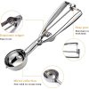 One Two Cups Sendok Scoop Es Krim Ice Cream Stainless Spring Handle - AX-24