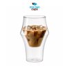 One Two Cups Gelas Kaca Aesthetic Kopi Double Wall Glass 320ml - SN550