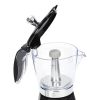 One Two Cups Moka Pot Elektrik Espresso Coffee Maker 480W 6 Cup 300ml - S06