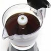 One Two Cups Moka Pot Elektrik Espresso Coffee Maker 480W 6 Cup 300ml - S06