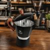 One Two Cups Moka Pot Teko Kopi Espresso Coffee Maker Stovetop - PL-315 - Black/Dark brown