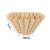 ginee_20260930141852950_4959849722.jpeg One Two Cups Kertas Saringan Kopi Wave Filter V60 110mm 8-12Cup 100PCS - W12