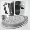 One Two Cups Moka Pot Teko Kopi Espresso Coffee Maker Stovetop - LI25 - 6 Cup 300ml