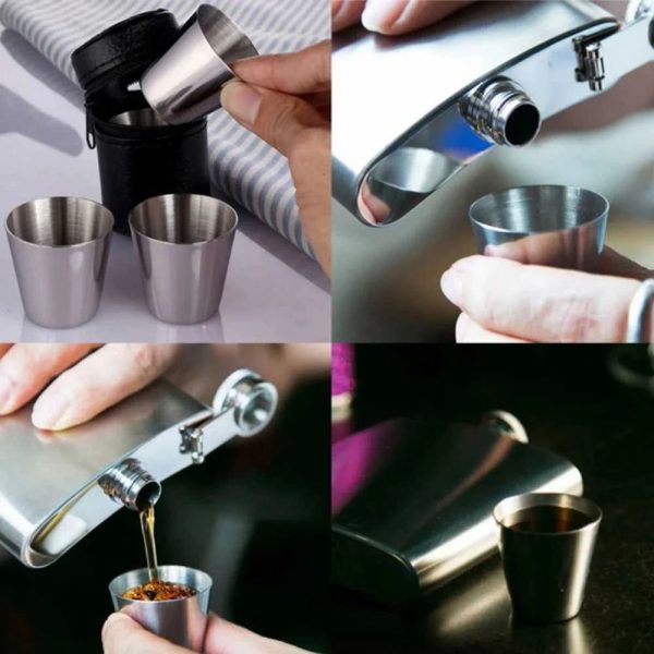 One Two Cups Set Gelas Camping 201 Travel Mug 30ml 4 PCS - S430