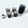 One Two Cups Set Gelas Camping 201 Travel Mug 30ml 4 PCS - S430