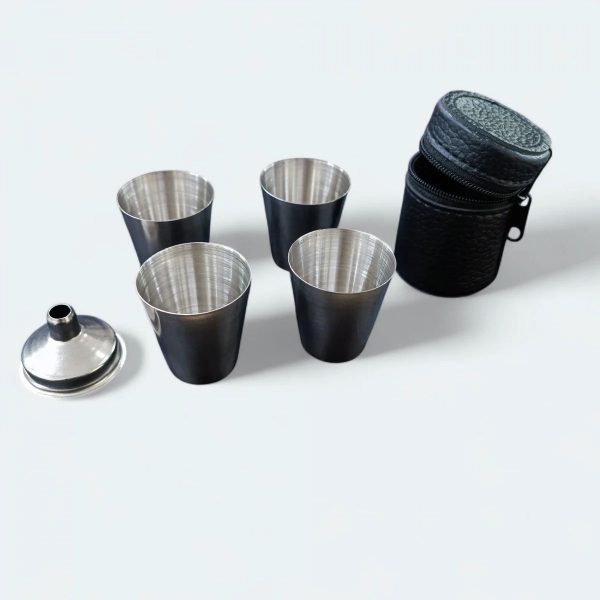One Two Cups Set Gelas Camping 201 Travel Mug 30ml 4 PCS - S430