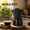 One Two Cups Moka Pot Teko Kopi Espresso Coffee Maker 2 Cup 100ml - L30
