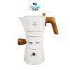 One Two Cups Moka Pot Kopi Espresso Thermostat Double Valve 2Cup 120ml - L35T