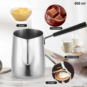 ginee_20260930142945403_1943990582.jpeg One Two Cups Gelas Jug Melted Butter Pot Stainless Steel Long Handle 600ml - S07