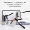 ginee_20260930142945627_7784319548.jpeg One Two Cups Gelas Jug Melted Butter Pot Stainless Steel Long Handle 600ml - S07