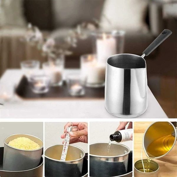 ginee_20260930142945838_2582240483.jpeg One Two Cups Gelas Jug Melted Butter Pot Stainless Steel Long Handle 600ml - S07