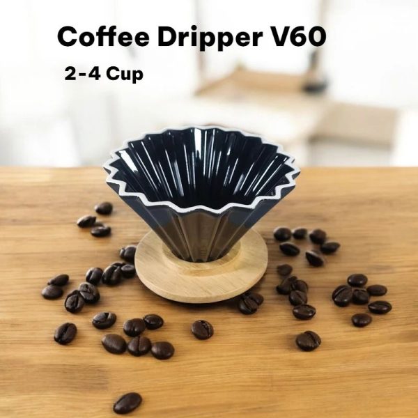 ginee_20260930143130233_0092225622.jpeg One Two Cups V60 Coffee Dripper Alat Seduh Kopi Manual Keramik 2-4 Cup - ZM-660