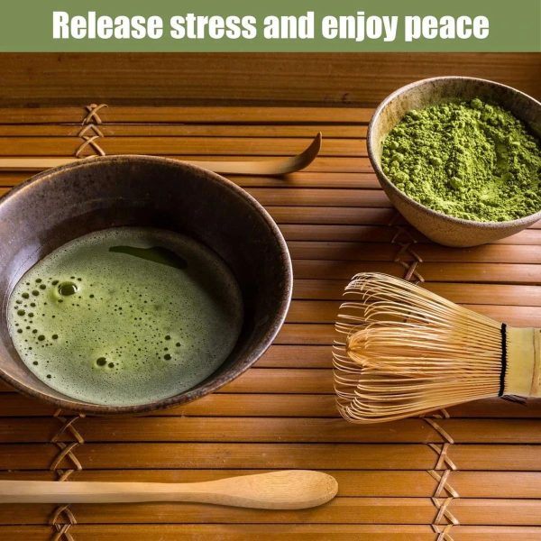 ginee_20260930143153816_7478471742.jpeg One Two Cups Matcha Set Kit Chasen Chakoshi Bamboo 68 Tangkai 4 PCS - S38