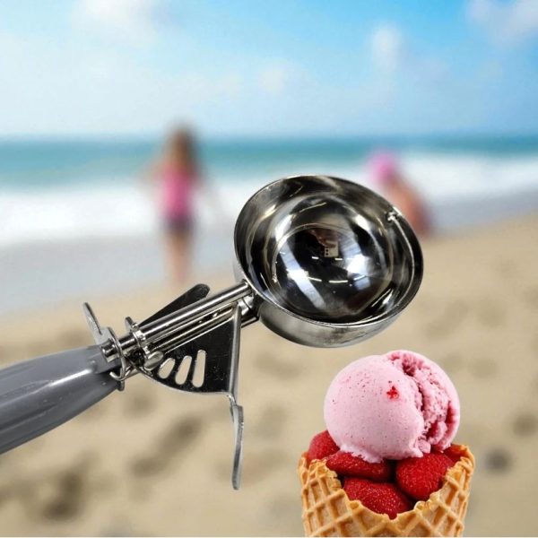 One Two Cups Sendok Scoop Es Krim Ice Cream Stainless Steel 22.5x7cm - AX-235
